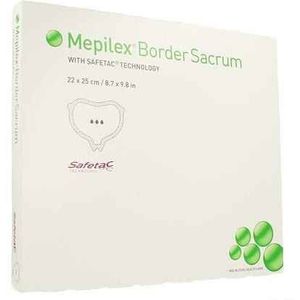 Mepilex - Border Sacrum - Gaaskompres - Schuimverband - Vijflaagse