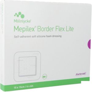 Mepilex - Border Flex Lite - Wondverband - Absorberend - Flex® Technologie