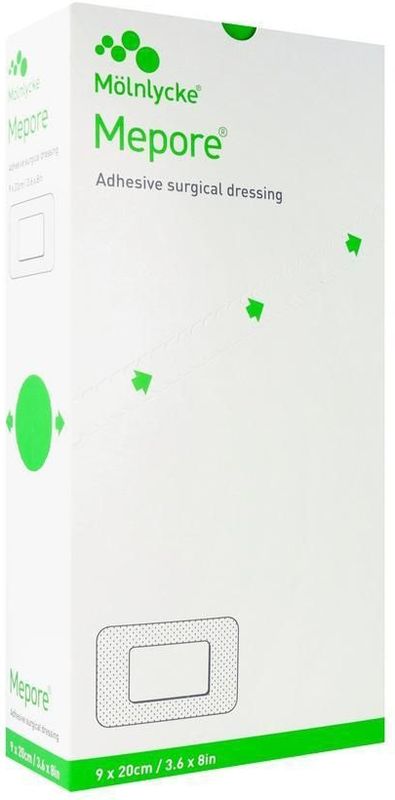 Mepore - Chirurgische Eilandpleister - 9 x 20 cm - 30 Stuks