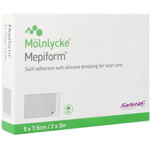 Mepiform Steriel littekenverband 5x7,5cm 1 stuks