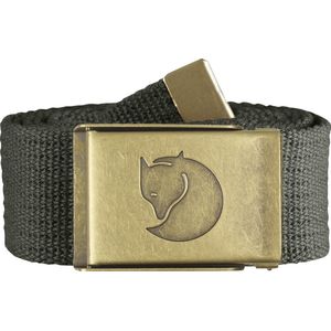 Fjallraven Canvas Brass Belt 4 cm Kledingriem - Mountain Grey