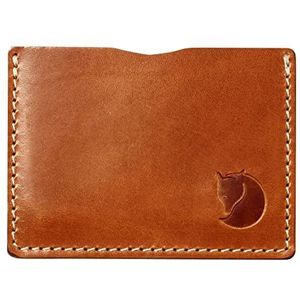 Fjällräven Övik Card Holder Kaarthouder, uniseks, bruin (Leather Cognac), 0,5 x 5,5 x 9,5 cm (B x H x D)