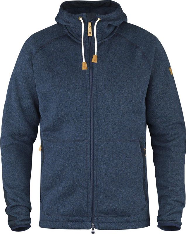 Trui Fjallraven Men Ovik Fleece Hoodie Navy