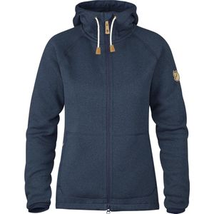 Fjällräven - Övik Fleece Hoodie - Dames - Donsblauw - Gerecycled Polyester