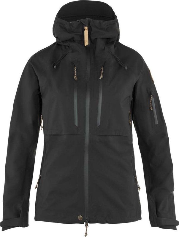 Fjällräven Keb Eco-Shell Jas Dames, black