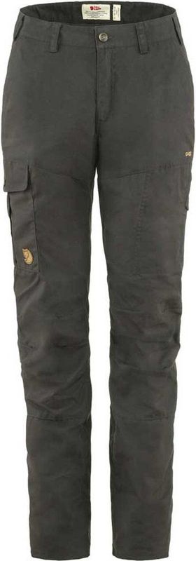 Fjallraven Karla Pro Trousers Dames Outdoorbroek - Dark Grey