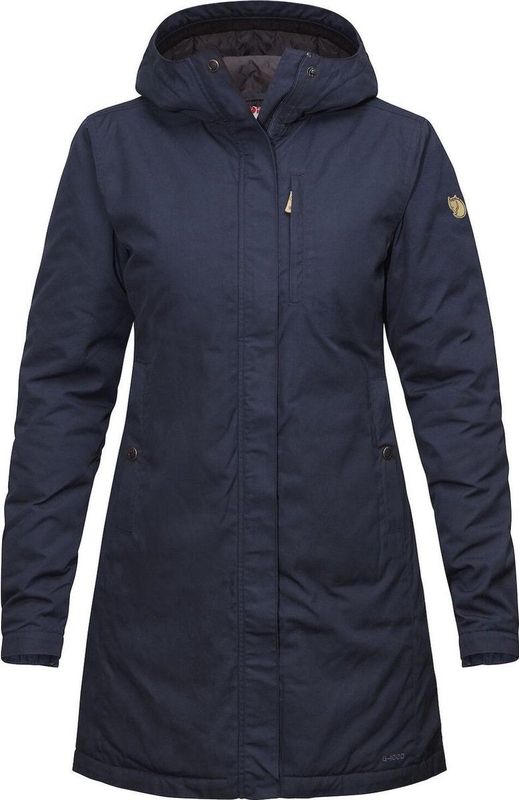 Fjällräven - Kiruna Padded Parka - Donkerblauw - G-Loft Voering
