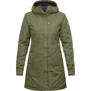Fjällräven - Kiruna Padded Parka - Groen - Damesjas - Waterafstotend - Ademend