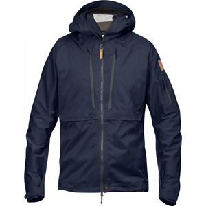 Fjällräven Keb Eco-Shell Jacket Regenjas (Heren |blauw |waterdicht)