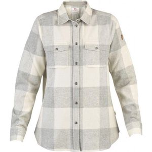 Fjall Raven - Canada Shirt - Wol - Fog-Chalk White - Dames