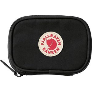 FJÄLLRÄVEN Kånken Card Wallet, reisaccessoires, uniseks, volwassenen, zwart, 11 x 23 x 7,5 cm