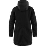 Fjällräven Womens Greenland Winter Parka Lange jas (Dames |zwart)