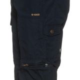 Fjällräven - Karla Pro Zip-Off Trousers - Afritsbroek - Zwart/Blauw - Winddicht