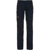 Fjällräven - Karla Pro Zip-Off Trousers - Afritsbroek - Zwart/Blauw - Winddicht