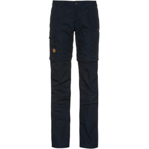 Fjällräven - Karla Pro Zip-Off Trousers - Afritsbroek - Zwart/Blauw - Winddicht