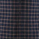 Fjall Raven - Övik Flannel Shirt M - Blouse - Dark Navy - Gerecycled Polyester