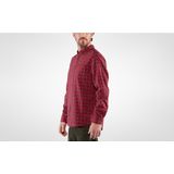 Fjall Raven - Övik Flannel Shirt M - Blouse - Dark Navy - Gerecycled Polyester