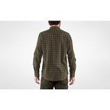 Fjall Raven - Övik Flannel Shirt M - Blouse - Dark Navy - Gerecycled Polyester