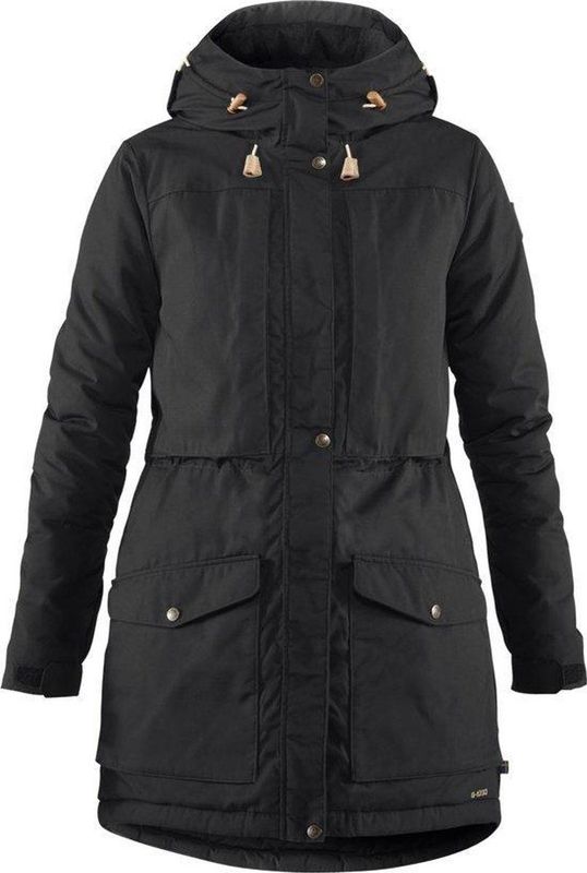 Fjällräven - Singi Wool Padded Parka - Dames - Groen - Wol