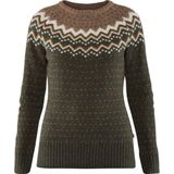 Trui Fjällräven Women Övik Knit Sweater Deep Forest