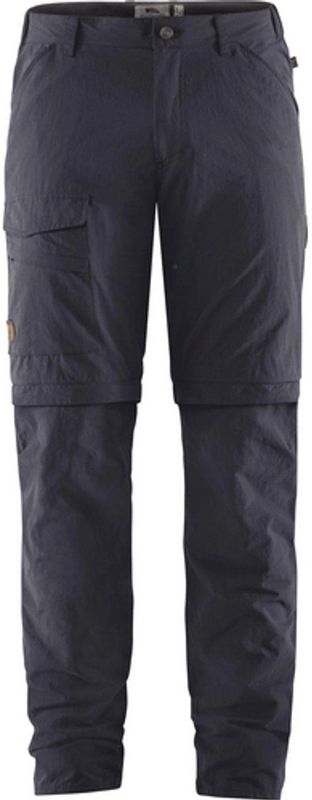 Broek Fjällräven Men Travellers MT Zip-off Trousers Dark Navy