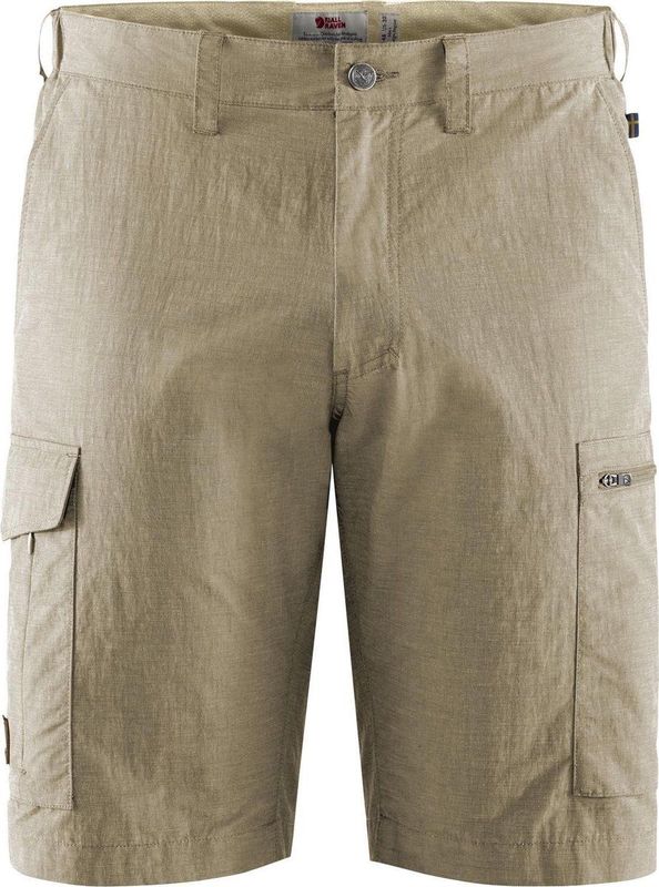 Fjällräven - Travellers MT Shorts - Licht Beige - MT Eco Materiaal
