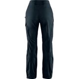 Fjällräven - Kaipak Trousers Curved - Trekkingbroek - Zwart/Blauw