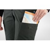 Fjällräven - Kaipak Trousers Curved - Trekkingbroek - Zwart/Blauw