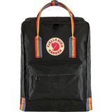 Rugzak met ritssluiting Känken 16L FJALLRAVEN. Nylon materiaal. Maten één maat. Zwart kleur