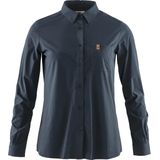 Fjällräven - Övik Lite Shirt - Blouse - Blauw - 90% Polyamide 10% Elastaan