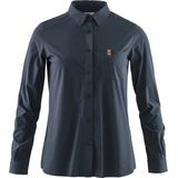 Fjällräven - Övik Lite Shirt - Blouse - Blauw - 90% Polyamide 10% Elastaan