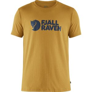 Fjällräven - Fjällräven Logo - T-shirt - Geel - Heren