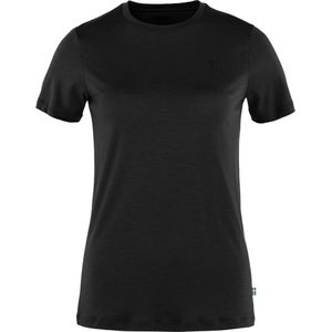 Fjallraven Abisko Wool SS Women - Outdoorshirt - Dames - Dark Navy