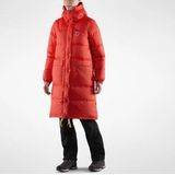 Fjällräven Expedition Pack Lange Dons Parka Dames, true red