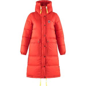Fjällräven Expedition Pack Lange Dons Parka Dames, true red