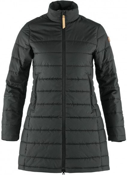 Fjällräven - Kiruna Liner Parka - Lange Jas - Grijs/Zwart - 100% Polyester