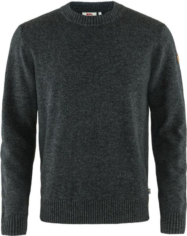 Fjallraven - Ovik - Trui - Grijs - Wol - Regular Fit