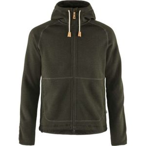 Fjallraven - Ovik Fleece Hoodie - Fleece Vest - Groen