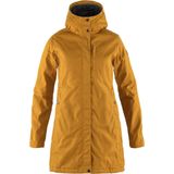 Fjällräven Womens Kiruna Padded Parka Lange jas (Dames |bruin)