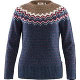 Fjällräven - Övik Knit Sweater - Trui - Navy Blauw - Wol - Regular Fit