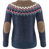 Fjällräven - Övik Knit Sweater - Trui - Navy Blauw - Wol - Regular Fit