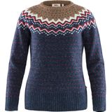 Fjällräven - Övik Knit Sweater - Trui - Navy Blauw - Wol - Regular Fit