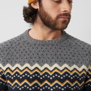 Fjallraven - Ovik Knit Sweater - Trui - Multi - 100% Wol