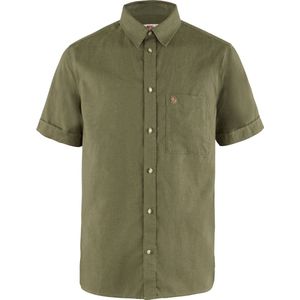 Fjällräven - Övik Travel Shirt SS M - Blouse - Green