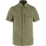 Fjällräven - Abisko Trekking Shirt SS - Blouse - Light Olive - Gerecycled Polyester