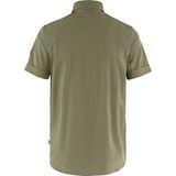 Fjällräven - Abisko Trekking Shirt SS - Blouse - Light Olive - Gerecycled Polyester
