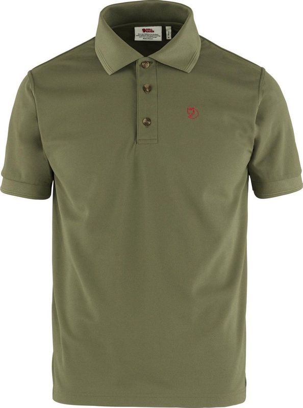Fjallraven - Crowley Pique Shirt M - LIGHT OLIVE