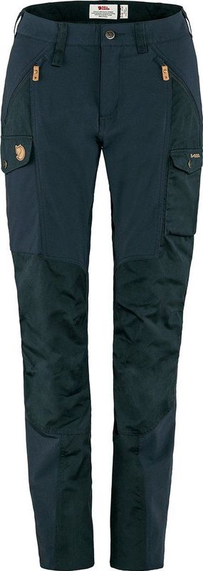 Fjällräven - Nikka Trousers - Trekkingbroek - Blauw - 65% Polyester, 35% Katoen
