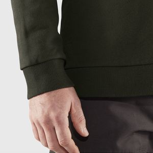 Fjällräven - Logo Trui - Sweatshirt - Zwart - Katoen