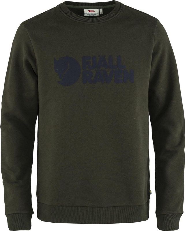 Fjällräven - Logo Sweater M - Trui - Deep Forest